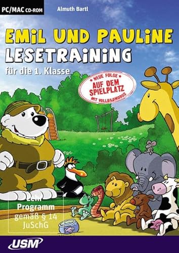 Emil und Pauline: Lesespiele für die 1. und 2. Klasse (PC+MAC)