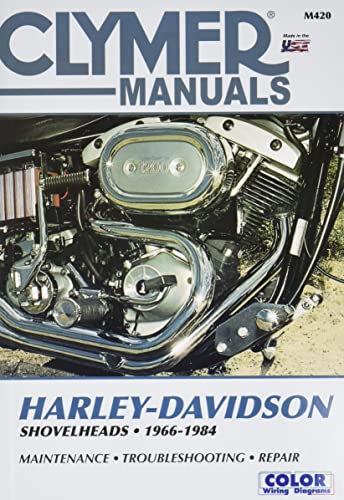 Harley-Davidson Shovelhead Motorcycle (1966-1984) Clymer Repair Manual