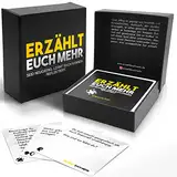 Simon und Jan 1 Erzählt euch mehr (Klassik) Gesellschaftsspiel Erwachsene - Spiel für mehr Achtsamkeit und Selbstreflexion - tolle Geschenkidee für Muttertag, Geburtstag, Freunde - Kartenspiel