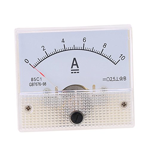 Gleichstrom 0-10 A, analog, Messgerät, Amperemeter, Messgerät