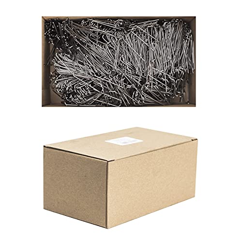 Patenthaften im Set - Verschiedene Größen - Krampen Kranznadeln Haften Steckklammern Patenthafte für Kränze Römerhaften für den Garten (10 x 30 mm 1 kg)