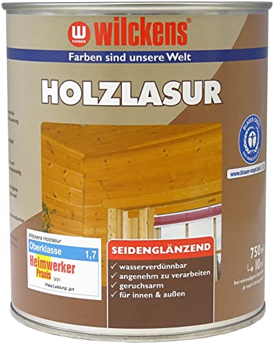 Wilckens Holzlasur LF für Innen und Außen, 750 ml, farblos