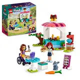 LEGO Friends Pfannkuchen-Shop Set, Kreatives Spielzeug für Jungen und Mädchen ab 6 Jahren mit Paisley und Luna Mini-Puppen sowie Hasen-Figur, Geschenk für Kinder 41753