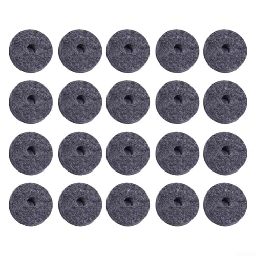 Beckenwartung leicht gemacht mit diesem essentiellen Set mit 20 Filzscheiben (schwarz)