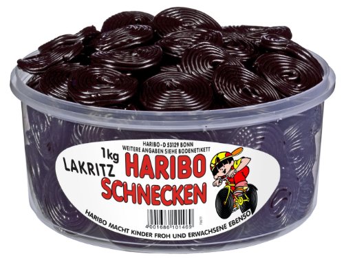 Haribo Lakritz-Schnecken/1506914 Inh.1kg