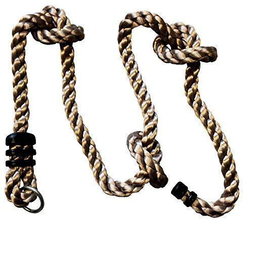 Loggyland Kletterseil Ø 26mm, Schwarz, PE-Material, 1,50 m lang, für Outdoor und Klettern