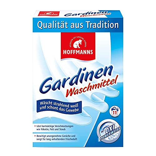 Hoffmanns Gardinenwaschmittel – Fleckenentferner für frischen Duft und strahlendes Weiß – 1 x 660 g