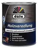 Düfa Premium Holzveredlung Dekorative Lasur Weiß 0,75 L