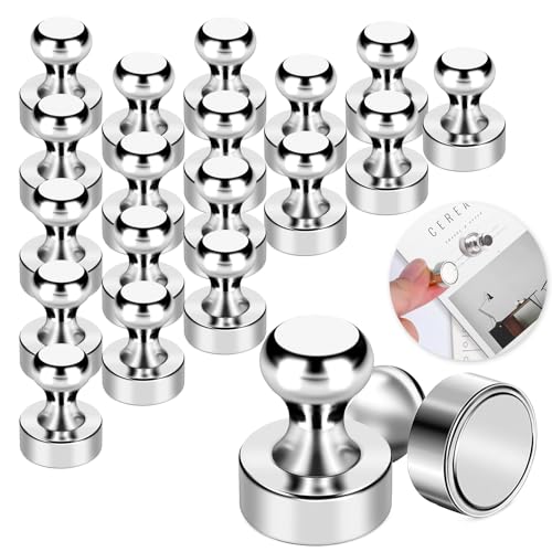 20 Stück Magnete Stark, Giantzhong Neodym Magnet Extra Stark Mini Magneten 12 X 16mm, Klein Kühlschrankmagnete für Pinnwände, Stecktafel, Whiteboard, Magnettafel, Nicht für Glasmaterialien Geeignet