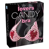 Fanmarkt Candy String BH Herz rosa-rot 280g Einheitsgröße