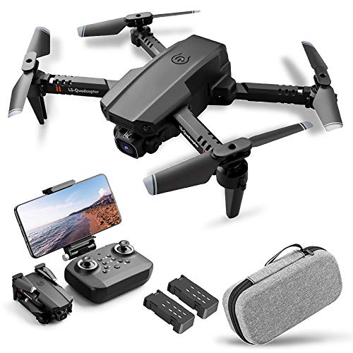 Drohne mit Kamera, 4K-Kamera, Track-Flug, Schwerkraftsensor, Geste, Foto, Video, Höhenhaltung, Headless-Modus, RC Quadcopter für Erwachsene und Kinder