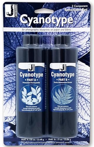 Jacquard Cyanotype Sensitizer Set JCY1100 Fotoentwürfe auf Papier und Stoffen