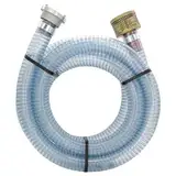 FLEXTUBE FT-S STORZ C + SAUGKORB - Ansaugschlauch 50mm (2 Zoll) + Storz C Kupplung + Saugkorb, Länge 5m, Saugschlauch, Pumpenschlauch, Wasserschlauch, Schmutzwasserschlauch