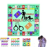 Adultopoly eutsch,Couple Adult Opoly,Card Games for Adults,Adultopoly Board Game,adultopoly Board Game，wavelength Game,Couples Board Games,Promote The Sublimation of Couples' Feelings