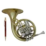 Tuyama® TMW-273 Taschenwaldhorn Waldhorn Pocket Horn mit Ventile Horn in B