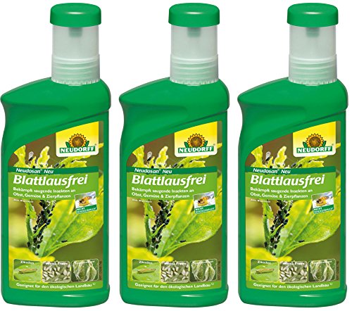 3 x 500 ml Neudorff Neudosan Neu Blattlausfrei Konzentrat