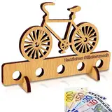 VMUTGA Geburtstag Geldgeschenk Holz - Fahrrad Geburtstag Geldgeschenk Holz - Geschenke aus Holz - Geschenke Geldgeschenk für Frauen und Männer