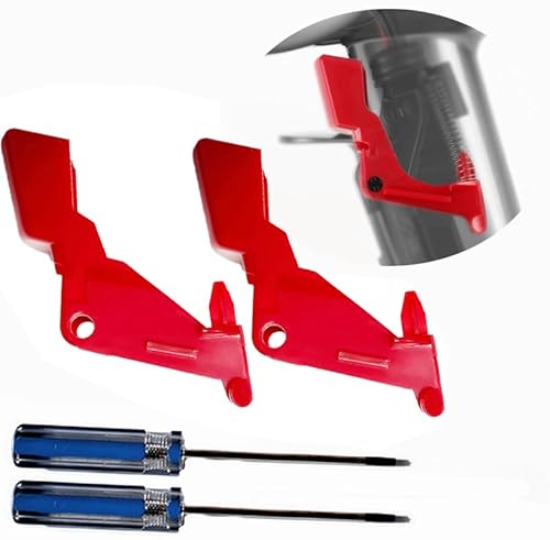 MotuTech Robuster Auslöseschalter für Dyson V11/V10 Staubsauger, Reparaturwerkzeug für Power-Taste, 2 Tasten + Schraubendreher