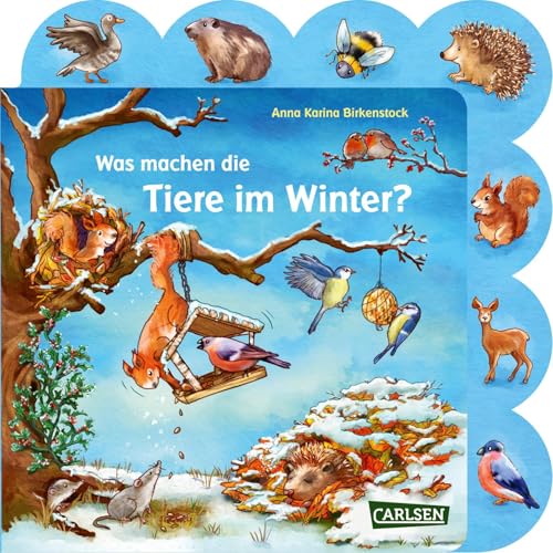 Was machen die Tiere im Winter?: Tolles Registerbuch für kleine Hände mit schönen Tierbildern und allererster Wissensvermittlung