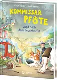 Kommissar Pfote (Band 8) - Jagd nach dem Feuerteufel: Begleite den beliebten Hunde-Held bei seiner Spurensuche - Lustiger Kinderkrimi zum Vorlesen und ersten Selberlesen ab 6 Jahren