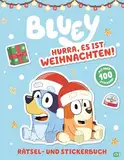 BLUEY – Hurra, es ist Weihnachten! - Rätsel- und Stickerbuch: Mit über 100 Stickern (BLUEY – Beschäftigung, Band 4)