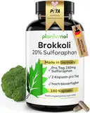 20% Sulforaphan! 180 Sulforaphan Kapseln hochdosiert aus Brokkoli-Extrakt mit 90mg Sulforaphan pro Kapsel - Brokkoli Kapseln hochdosiert aus Brokkoli-Sprossen