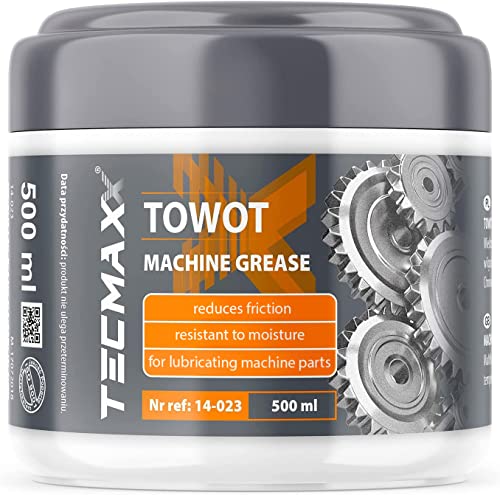 TECMAXX Mehrzweckfett “Towot” 500 ml - Lagerfett - Effizient Schmierfett - Ein reibungsminderndes Kugellagerfett - Langzeitfett