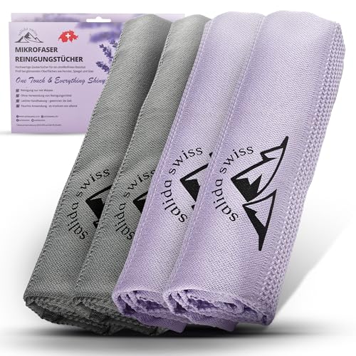 Salida Swiss Mikrofaser Tuch Set (4er Pack) - DAS Original aus der Schweiz