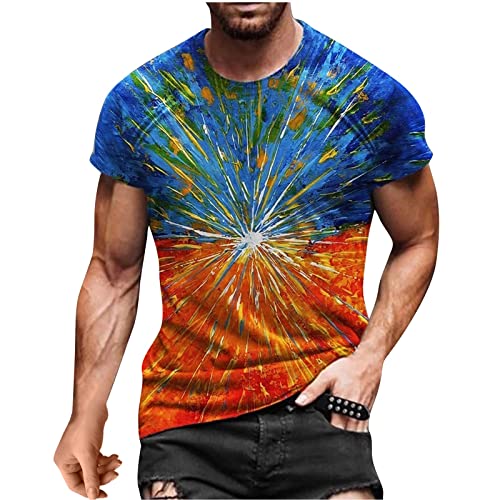 t Shirts männer Langarm Baumwolle t Shirts männer 5er Pack t Shirts männer modern 4XL t-Shirt zum bemalen Shirts Herren Sommer Oversize Weiss t-Shirt Kleid mit Druck