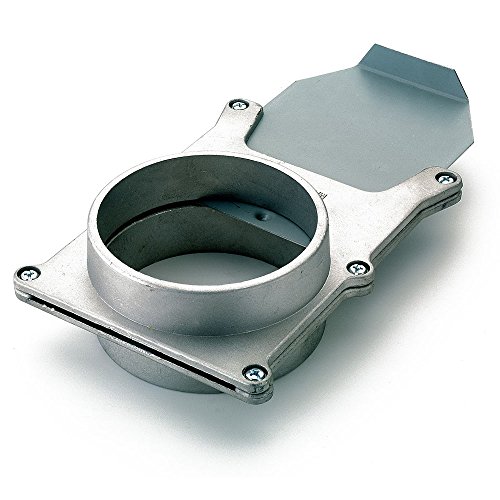 Absperrschieber aus Metall für die Absauganlage 100 mm
