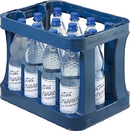 Justus Brunnen Mineralwasser Spritzig MEHRWEG (12 x 1 l)