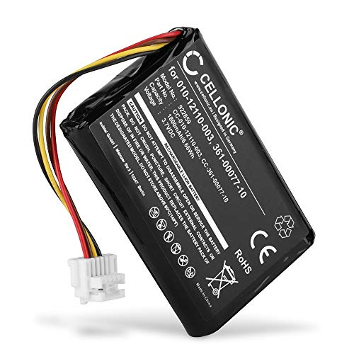 CELLONIC, Akku Navi kompatibel mit Garmin Zumo 590LM, Zumo 595LM, Zumo 595 (1800mAh, 3.7V) Ersatzakku 010-12110-003 361-00077-10 616-00077-00 616-00077-10