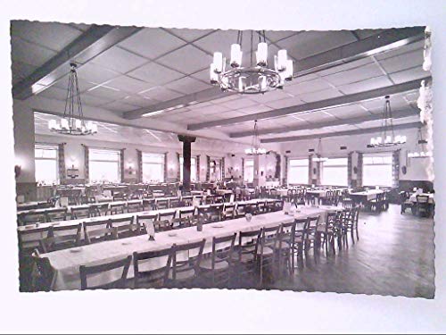 Gasthof Ammer. Unterwössen. Großer Speisesaal. AK.