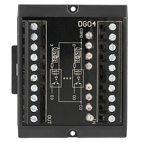 Respicefinem DG04 8-Kanal-NPN-zu-PNP-Signalkonverter, DC 10–28 V, breiter Spannungseingang, 10 kHz, maximale Frequenz, 50 mA, Last 3750 Vrms, Isolierung zur Signalsteuerung