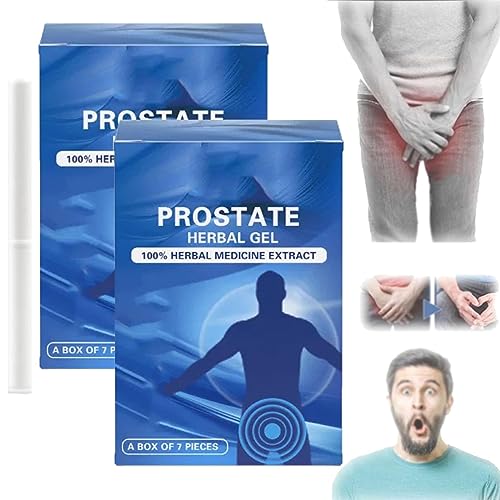 2Boxes DOCTIA Prostate Natural Herbal Gel Save Prostate Health Pro, Prostate Natural Herbal Gel, Prostate Health and Reclaim Vitality