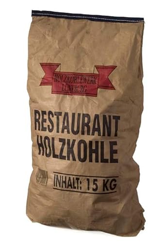 15kg Restaurant Holzkohle Quebracho Blanco Premium Kohle große Stücke Steakhouse Charcoal Holzkohlegrill