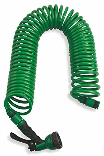 Galileo 2415418 Gartenschlauch mit Sprühpistole, ausziehbar, 12 MT