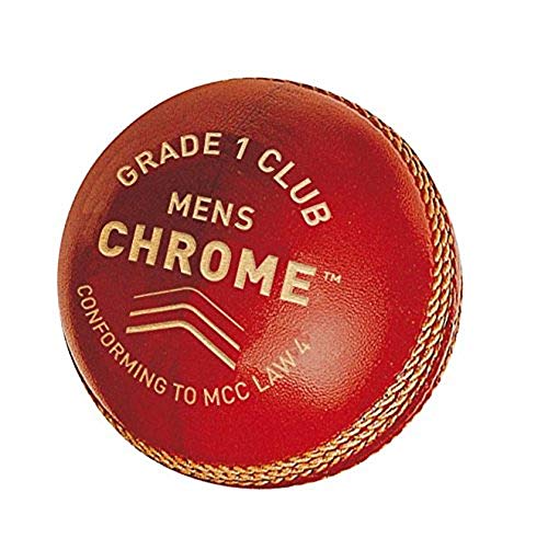 Gunn & Moore Gm Men Cricketball, Chrom, Klasse 1, Rot, Einheitsgröße
