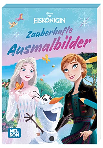 Disney Die Eiskönigin: Zauberhafte Ausmalbilder: Malblock mit 128 Seiten (Disney Die Eiskönigin: Jetzt schon ein Klassiker!)