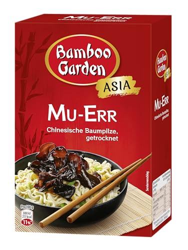 Bamboo Garden Mu-Err chinesische Baumpilze getrocknet (1 x 25 g) (Verpackungsdesign kann abweichen)