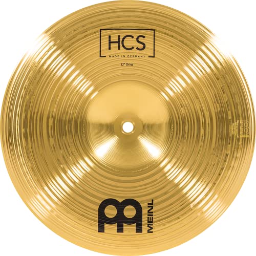 Meinl Cymbals HCS China — 12 Zoll (Video) Schlagzeug Becken (30,48cm) Messing, Traditionelles Finish (HCS12CH)