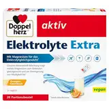 Doppelherz Elektrolyte Extra - Mit Magnesium für das Elektrolytgleichgewicht - VEGAN - 20 Portionsbeutel