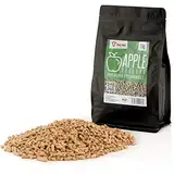 BBQ-Toro Grillpellets Apfel aus 100% Apfelbaumholz | 1 kg | Apfelpellets für Grill, Smoker, Pellet-Pizzaofen und Heizungsanlagen | Grillpellets Smoker, Holzpellets Smoker, Pellets zum Heizen