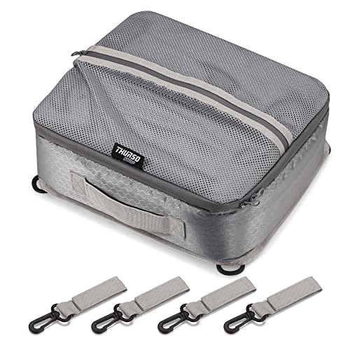 THURSO SURF Paddle Board Zubehör Kühltasche Deck Bag für SUP Stand Up Paddleboard Mesh-Top Tasche Isoliert Wasserfest Tragbar 10 Dosen (Grau)