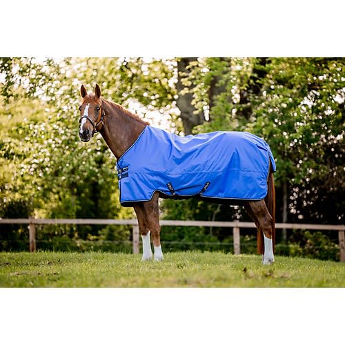 Horseware Amigo Hero 600D Ripstop lite 50g Blue/Navy Regendecke Weidedecke (140)