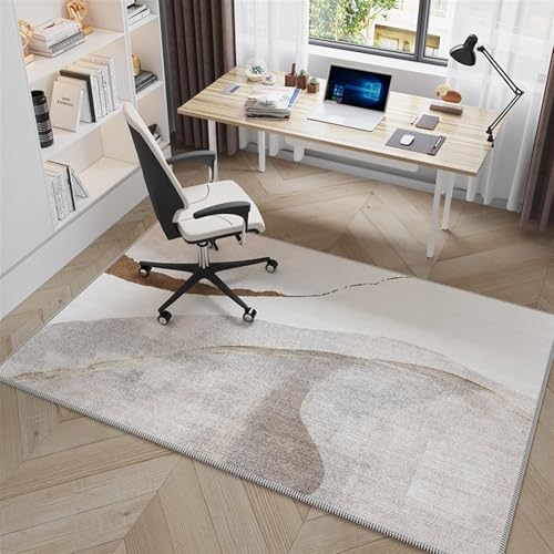 STHOYN Unter-Schreibtisch Home/Büro/Teppich Protector Bodenschutzmatte Bürostuhl Protectors Bürostuhl Unterlage Beständige Anti-Rutsch Schreibtischstuhl Unterlage(80 * 120cm,B)