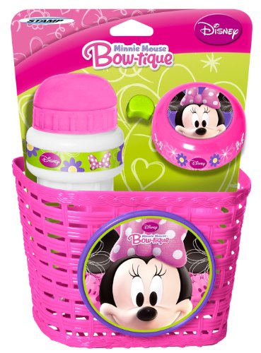 STAMP - KORB + TRINKFLASCHE + KLINGEL - MINNIE Bow Tique