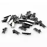 sourcing map 30 Pcs 10mm x 3mm On/Off/On 8 Pin 2P2T DPDT Miniatur Surface Mounted Devices SMT Schiebeschalter DE de