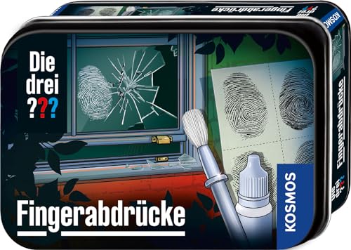 Die drei ??? Fingerabdrücke von KOSMOS, 632335, Detektiv Gadget, spannendes Detektiv-Spielzeug Set für Kinder ab 8 Jahre, Geschenk für Geburtstag, Mitbringsel