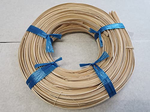 fitalia Stuhlflechtrohr, 2,75 mm, gerollt 250 gr. Blauband, Rattan Natur Halbglanz,